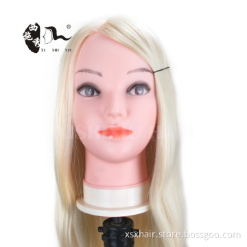 hot wholesale quality hair mannequin head/hairdressers styling head